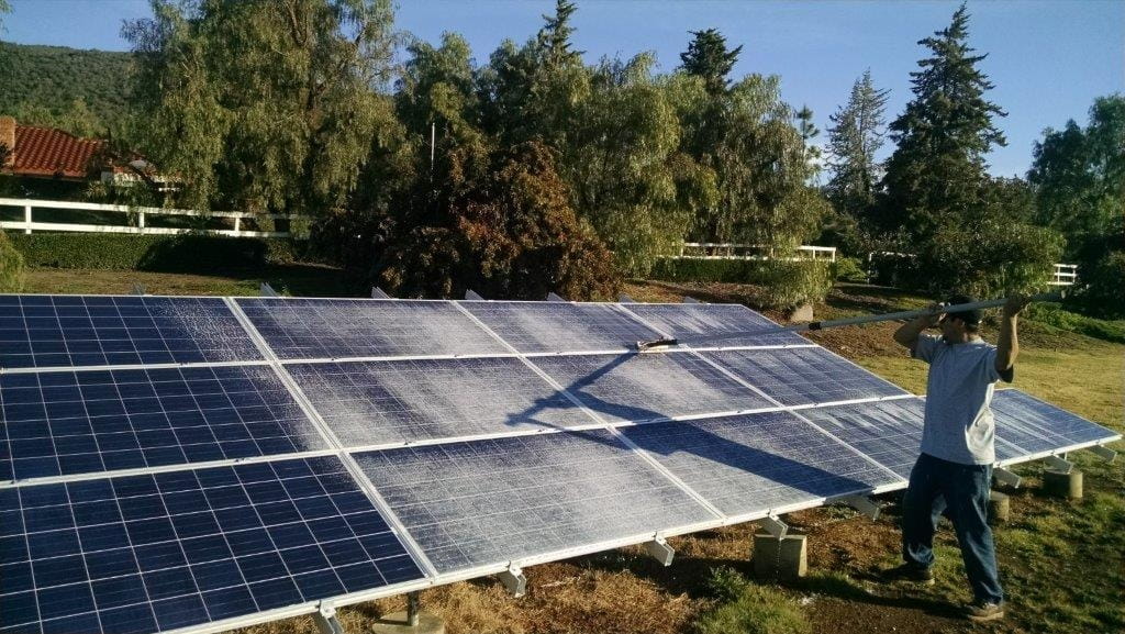 Solar Panel Wash