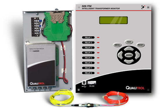 QUALITROL 509 DW Intelligent transformer monitor with direct winding